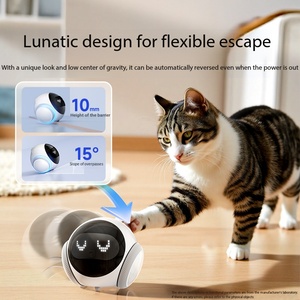Robot Compagnon Intelligent Électronique pour la Maison avec Caméra à Distance et Surveillance <span class=keywords><strong>Mobile</strong></span> pour Personnes Âgées, Enfants et Soins aux Animaux (Chats) - Nouveauté 2026 - Vente Flash - Product Image 2