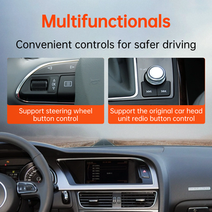 Adaptador <span class=keywords><strong>Bluetooth</strong></span> para Auto GITANK con <span class=keywords><strong>AptX</strong></span> HD para Interfaz de Música Audi MMI 3G AMI, Audi Symphony Concert, Interfaz Multimedia Mercedes - Product Image 2