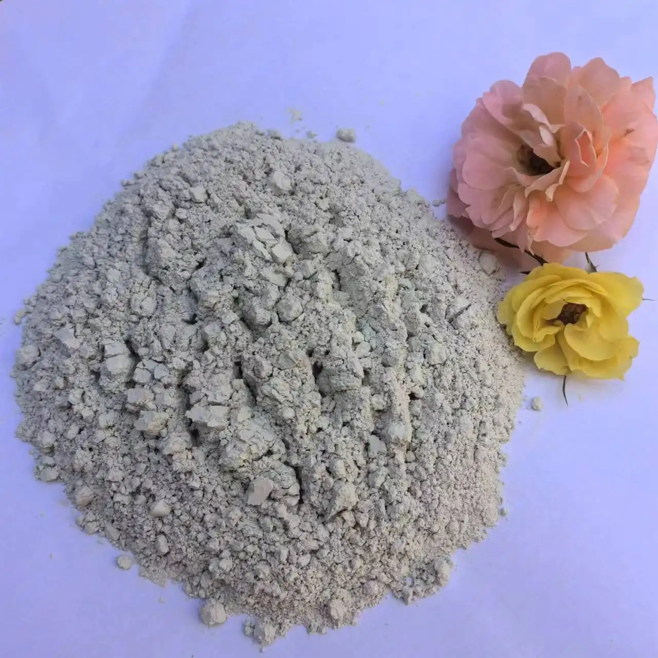 Illite Powder For Papermaking Ceramic Rubber Coating Feed Filling Calcined Illite Welding Rod Stone Powder