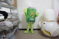Costume de mascotte gonflable personnalisé sur le thème des personnages, en forme de canette en aluminium, pour Halloween, carnaval, cosplay pour adulte