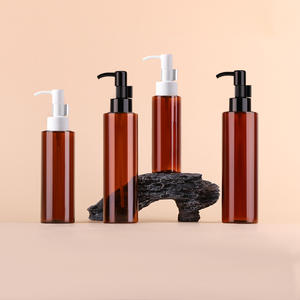 120 ml Großhandel Leeres Kunststoff-<span class=keywords><strong>PET</strong></span>-Make-up Öl flasche mit Press pumpe für die Körperpflege entfernen Kosmetische Lotion Verpackung enthalten - Product Image 5