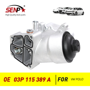 Boîtier de filtre à <span class=keywords><strong>huile</strong></span> SENP 03P 115 389A pour VW <span class=keywords><strong>POLO</strong></span> 6R, pièces du système de lubrification - Product Image 4