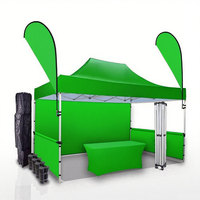 Tentes de salon commerciales personnalisables de haute qualité mais à bas prix Conceptions pliables de fête d'auvent imperméables et coupe-vent de Chine