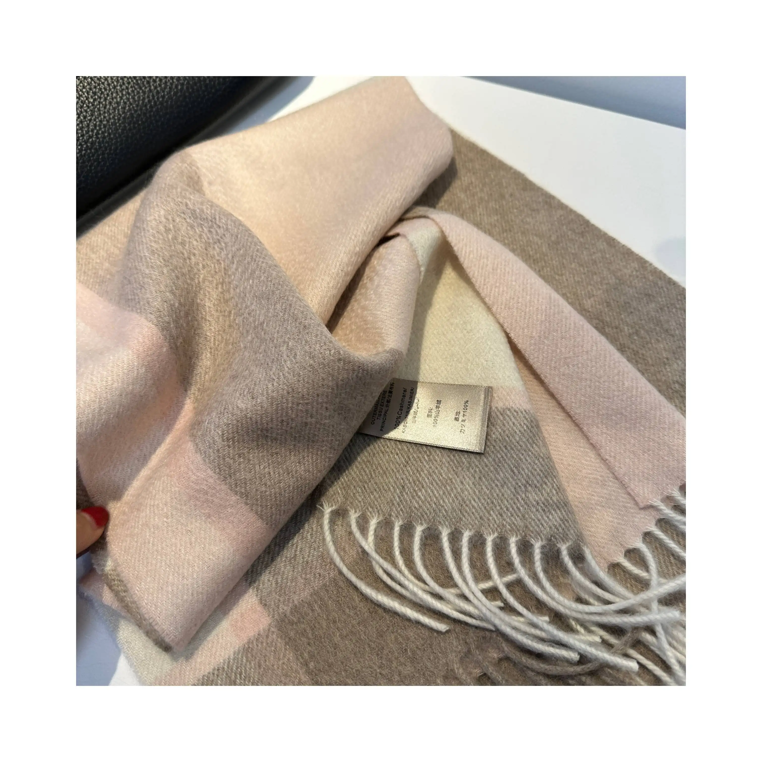 100% high quality pure cashmere factory direct sales high-grade autumn and winter warm scarf