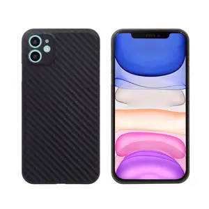 OEM custom high quality real carbon fiber for iphone case, super slim anti-scratch real carbon fiber for iphone 11 case