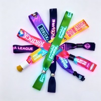 Vente flash - Bracelet promotionnel personnalisé en tissu polyester écologique YUDI TK-W-008, imprimé par sublimation, recyclable