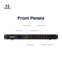 Procesador de Video con 10 Puertos Ethernet y Conmutación Perfecta, Controlador VX1000 para Pantallas LED, Video Wall y Señalización Digital