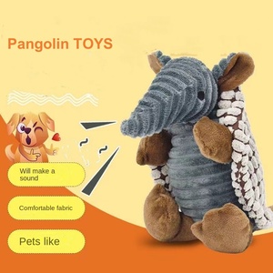 Wholesale Custom Durable Cute Stuffed Animal <strong>Plush</strong> Luxury Snuffle <strong>Pangolin</strong> Fun Pet <strong>Toy</strong> Pet Teething <strong>Toys</strong> Dog <strong>Toys</strong> Interactive