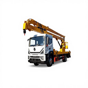 รถบรรทุกติดตั้งกระเช้าไฮดรอลิกแบบยืดหดได้ รุ่นใหม่ Dongfeng D9 ดีเซล 22 เมตร - Product Image 1