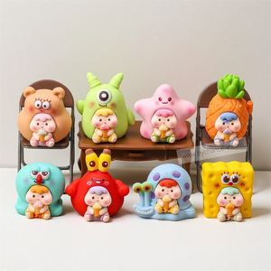 Figura de Personaje de Dibujos Animados Popular, Regalo para Niños, Exhibición en Tiendas, Obsequio Divertido para Restaurantes y Compañeros de Comida Alegres - Product Image 4