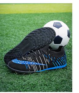 <span class=keywords><strong>Scarpe</strong></span> da calcio da uomo Cina Online per bambini nero a maglia Fg con borchie a maglia bassa <span class=keywords><strong>scarpe</strong></span> da calcio sportive - Product Image 4