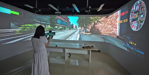 Công nghệ mới mô phỏng trong nhà thể thao tương tác chiếu Somatosensory chụp tương tác mô phỏng thực tế hỗn hợp - Product Image 3