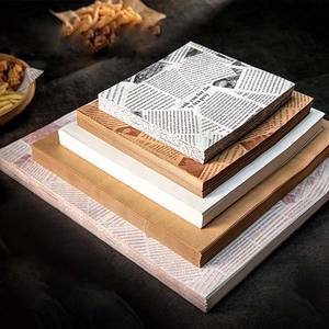 Carta da forno stampata personalizzata pellicola impermeabile 28x38 per alimenti per pane e biscotti a prova di grasso e personalizzata - Product Image 2