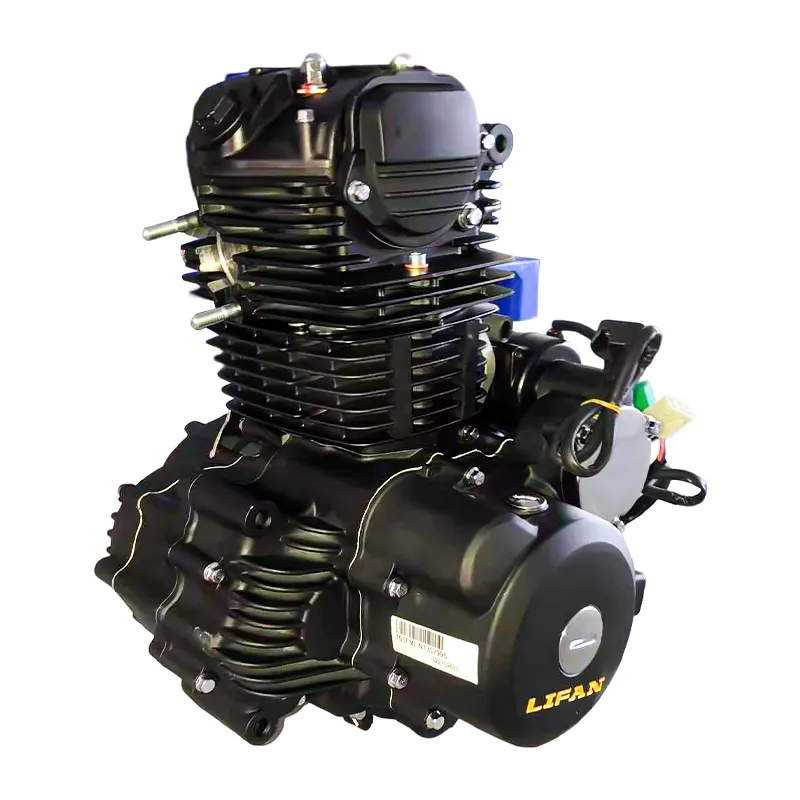OEM lifan250CCモーターサイクルエンジンアセンブリ4ストローク電気キックスタートモーターエンジンCBB250、外部バランスシャフト付き