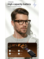 Nouvelles Lunettes Intelligentes IA G600S 2026 IMX386 13MP Enregistrement Vidéo 4K 32G Type-C Traduction Intelligente Tendance Écaille de Tortue IP68