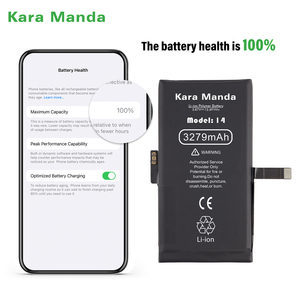 Nuova <span class=keywords><strong>Batteria</strong></span> Kara Manda KM Aggiornata per <span class=keywords><strong>iPhone</strong></span>, <span class=keywords><strong>Batteria</strong></span> con 100% di Salute, Risolve Pop-up, Riparazione per <span class=keywords><strong>Sostituzione</strong></span> <span class=keywords><strong>Batteria</strong></span> <span class=keywords><strong>iPhone</strong></span> 14 - Product Image 3