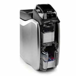 <span class=keywords><strong>Imprimante</strong></span> de cartes d'identité Zebra ZC300 en plastique <span class=keywords><strong>PVC</strong></span> d'origine Machine <span class=keywords><strong>à</strong></span> sublimation thermique double/simple face Impression professionnelle Carte <span class=keywords><strong>à</strong></span> <span class=keywords><strong>badge</strong></span> saine - Product Image 3