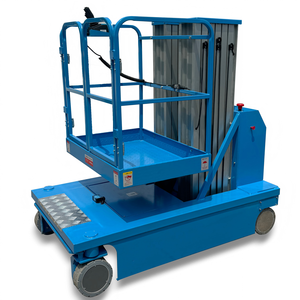 Automatico 4m 5m 6m portatile verticale idraulico scala elettrica uomo in lega di alluminio forbice piattaforma di sollevamento a basso costo nuova alta qualità - Product Image 6