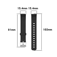 Bracelet de sport en Silicone souple pour Fitbit Luxe, couleur unie officielle, nouveau, 2021