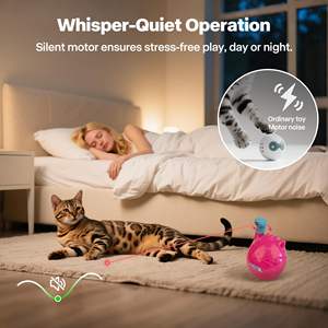 Juguete Láser Inteligente para Gatos, Rotación Automática de 360 Grados, Juguete Interactivo para Mascotas, Juguete de Movimiento para Gatos - Product Image 4