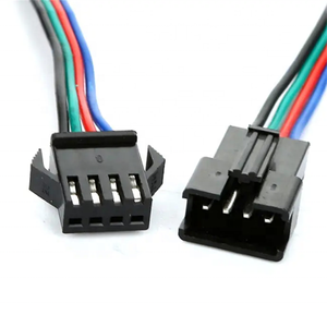 JST SMシリーズ 4P 2.5mmピッチ配線コネクタ 4ピン オス SMR-04V-B と メス SMP-04V-BC コネクタ - Product Image 4