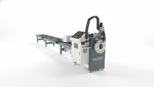 Máquina de Corte de Tubos Láser de Fibra Simple de Nuevo Diseño, Mandril Neumático/Manual CNC para Personalización, Cortador de Tubos Láser - Product Image 2