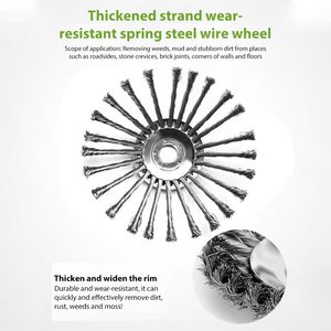 หัวตัดลวดเหล็กขนาด10นิ้วสำหรับทำสวนวัชพืช - Product Image 4