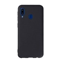 Coque pour Samsung Galaxy M21 noir souple TPU Matte housse antichoc pour Samsung S22 Plus A3 Core