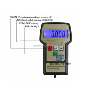 디지털 LCD 전자 저울 스케일 100kg 용량 10g 정확도 디스플레이 유형의 개인용 냉매 충전 중량 스케일 - Product Image 6