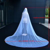 Voiles de mariage Offre Spéciale Voiles de mariée Organza LSWER109