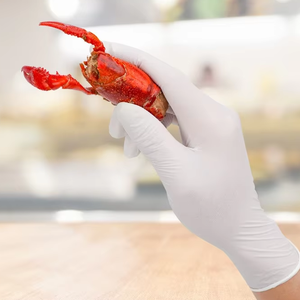 <span class=keywords><strong>Gants</strong></span> de sécurité jetables de qualité médicale <span class=keywords><strong>Gants</strong></span> en nitrile blanc <span class=keywords><strong>pour</strong></span> les <span class=keywords><strong>soins</strong></span> médicaux Examen chirurgical dentaire - Product Image 3