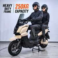 Scooter électrique étanche 1200W Tank 3, démarrage sans clé, GPS antivol, charge rapide 60V72V, cyclomoteur électrique