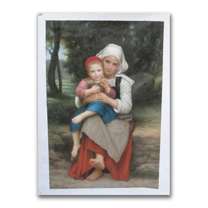Tranh sơn dầu trên vải sinh sản bouguereau của Breton anh chị em handmade tường nghệ thuật bán buôn khách sạn tác phẩm nghệ thuật - Product Image 1