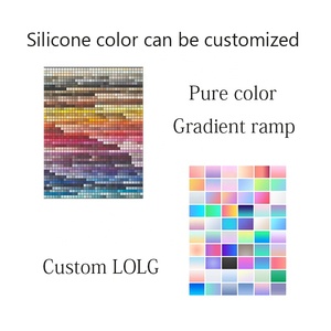 Tùy chỉnh màu sắc sản phẩm cao su bền Silicone chịu nhiệt Mat tấm cao su - Product Image 5