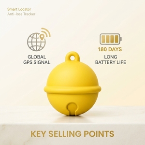 เครื่องติด<span class=keywords><strong>ตาม</strong></span>สัตว์เลี้ยงทั่วโลก ใช้งานร่วมกับ Apple Find My <span class=keywords><strong>ป</strong></span>้ายกันหายอัจฉริยะ กันน้ำ แบตเตอรี่ใช้งานได้นาน ไม่มีค่าบริการรายเดือน B2B OEM - Product Image 1