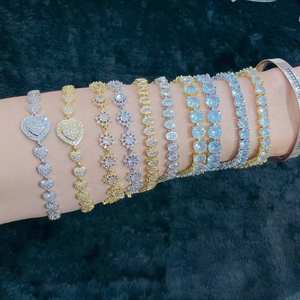 CH-JDT0626 Pulsera Bonita de Alta Calidad con Diseño Colorido de Cocotero/Cereza/Hongo con Baño de Oro/Plata sobre Cobre Ajustable - Product Image 4