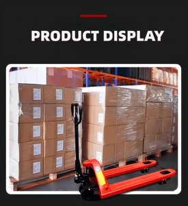Promo Panas ZOOYA Forklift <span class=keywords><strong>Manual</strong></span> 2 Ton 3 Ton <span class=keywords><strong>Pallet</strong></span> Truck Jack Transpaletas <span class=keywords><strong>Stacker</strong></span> Hand <span class=keywords><strong>Pallet</strong></span> Truck Lebar Garpu 685mm Offroad - Product Image 1