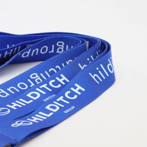 Wholesale Neck Strap Polyester Lanyard Detachable Breakaway <b>Buckle</b> Office Staff ID Lanyard Keychain Custom Logo - Product Image 4