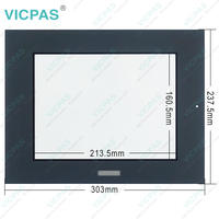3180021-04 GP2501-SC11 2980078-02 GP2501-SC41-24V Film de protection et écran tactile pour contrôles industriels – Excellent rapport qualité-prix