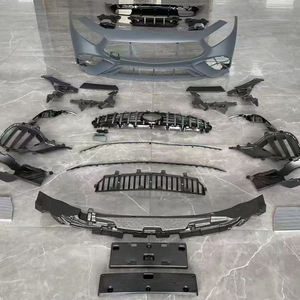 HAKIMI Direttamente dalla Fabbrica Nuovo Pacchetto Carrozzeria Larga Design GT63 Nero Lucido/Look Carbonio per Mercedes-Benz <span class=keywords><strong>CLS</strong></span> <span class=keywords><strong>C257</strong></span> 2018-2025 - Product Image 1