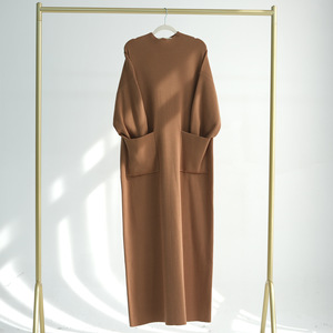 Zifeng OEM nuevas lanas musulmanas para mujeres vestido cerrado mixto ropa islámica suéter de invierno Abaya - Product Image 6