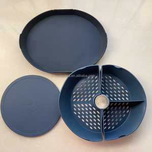 Pour <span class=keywords><strong>Thermomix</strong></span> Varoma Chambre de cuisson à vapeur Demi-quart Diviseur Silicone, Séparateur de salle de cuisson à vapeur Compatible avec TM5 TM6 TM31 - Product Image 3