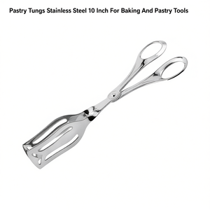 ที่คีบขนมอบสแตนเลสขนาด 10 นิ้วสำหรับอุปกรณ์อบขนมและทำขนม - Product Image 2