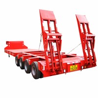 Heavy Duty Special Cargo Transport 100 Tonnen Tieflader Anhänger LKW Anhänger zum Verkauf