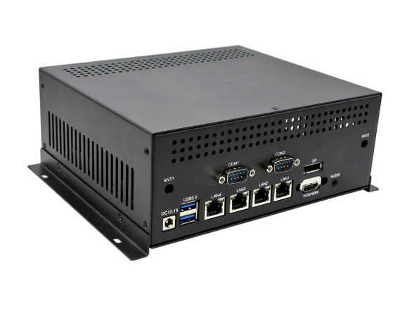 H310 Network Security Firewall & Soft Router Motherboard, NAS Board with 4 Intel Gigabit LAN Ports & PCIe X4 Slot