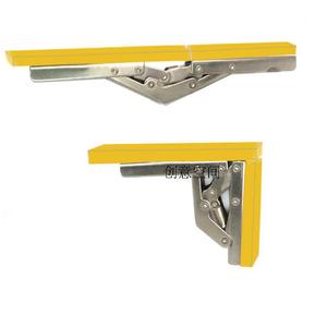 Charnières pliantes à 90 degrés en acier inoxydable, accessoires de quincaillerie dissimulés à montage encastré pour porte d'armoire - Product Image 1