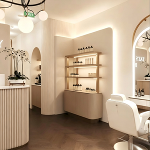 Conjunto de Muebles Modernos para Salón de Belleza y Peluquería |   Estaciones de Estilismo Personalizadas y Mesas de Manicura, Soluciones Integrales de Diseño de Interiores para Salones de Belleza - Product Image 2