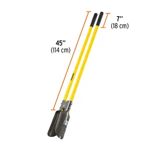 Cuchillo de excavación con mango de fibra de vidrio BOX 2 de 45', TRUPER - Product Image 3