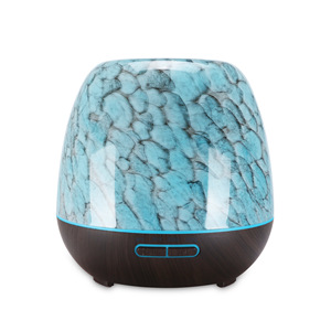 Hermoso <span class=keywords><strong>difusor</strong></span> de aceite de vidrio Aromaterapia Vidrio esencial Diseño de mármol Humidificador <span class=keywords><strong>Difusor</strong></span> - Product Image 3