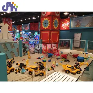 Domerry amusement equipment china supply indoor sand pool kids toy slide playground play game center